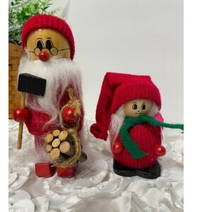 House of Lloyd Christmas Around the World Scandinavian Set Mr. & Mrs. Claus NIB